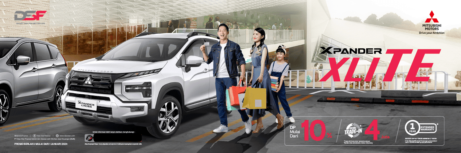 Dealer Resmi Mitsubishi Srikandi Pondok Cabe Promo DP Murah Xpander Ultimate Exceed Xpander Cross